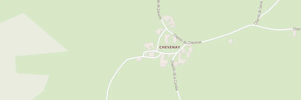 Plan du 107 Che de la Croix Chevenet à Cordelle