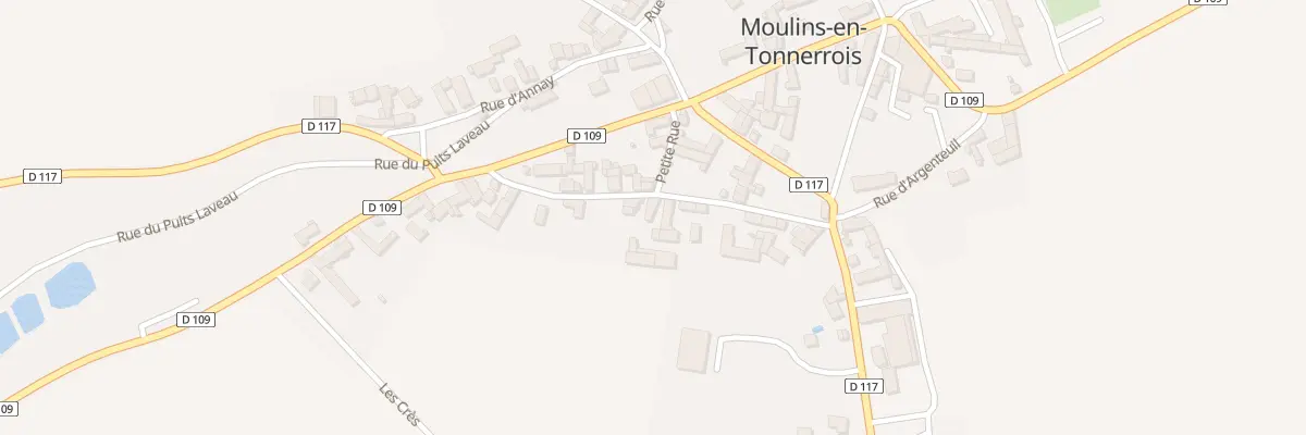 Plan du 9 Rue d’Argenteuil à Moulins-en-Tonnerrois