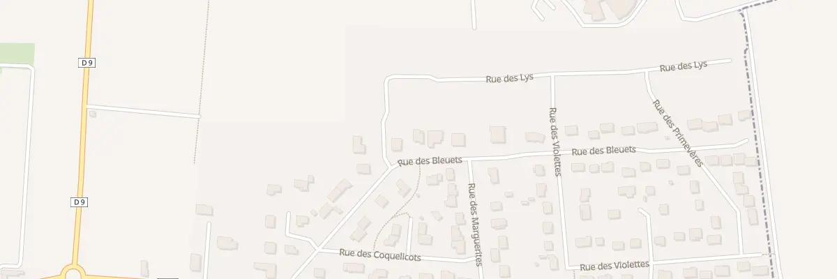 Plan du 15 Rue des Bleuets à Avize