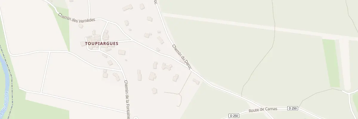 Plan du 5115 Che de Toupiargues à Sardan