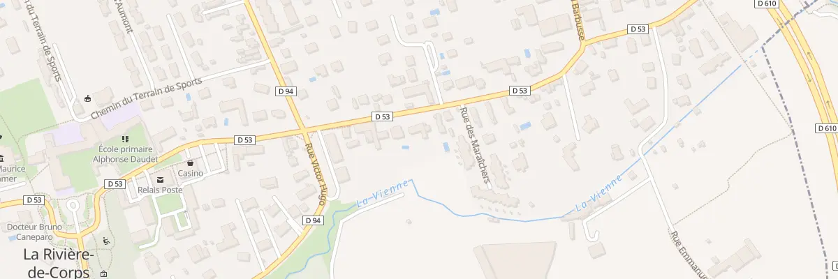 Plan du 31 Rue Jean Jaures à La Rivière-de-Corps