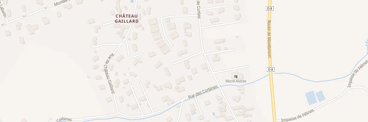 Plan du 5004 Corbes à Marcilly-le-Châtel