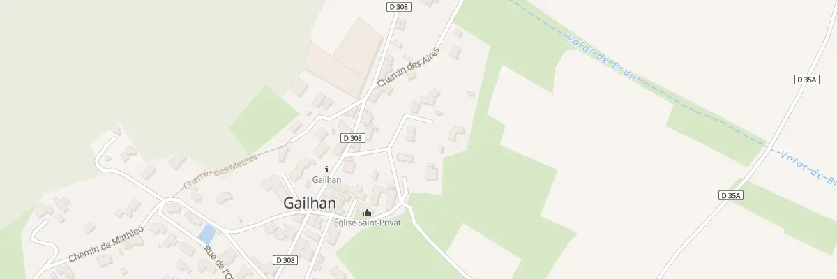 Plan du 5009 Les Anglades à Gailhan