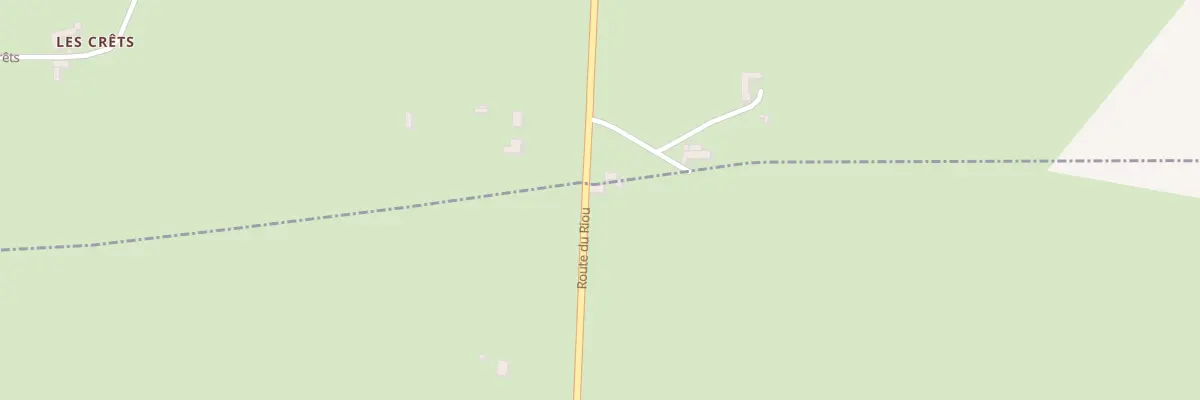 Plan du 886 Rte du Riou à Arthun