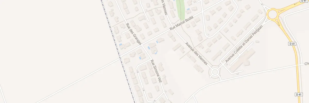 Plan du 1 Rue Simone Veil à Saint-André-les-Vergers