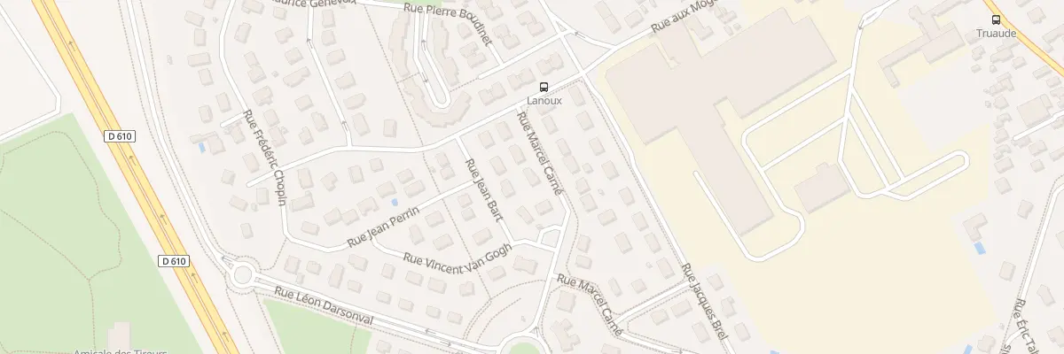 Plan du 6 Rue Marcel Carne à Sainte-Savine