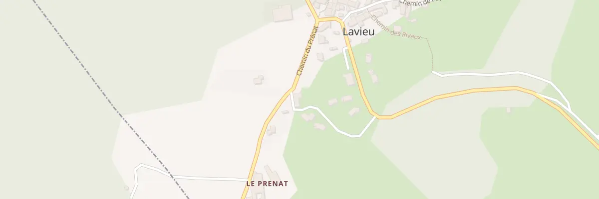 Plan du 5025 La Fond à Lavieu