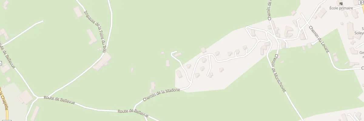 Plan du 400 Che de la Madone à Saint-Jean-Soleymieux