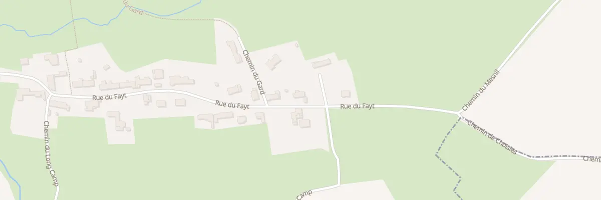 Plan du 487 Rue du Fayt à Obrechies