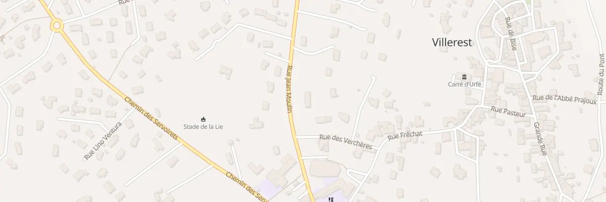 Plan du 921 Rue Jean Moulin à Villerest