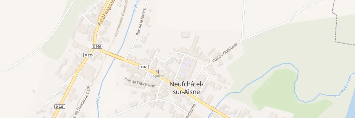 Plan du 5 Rue de l’Etape à Neufchâtel-sur-Aisne