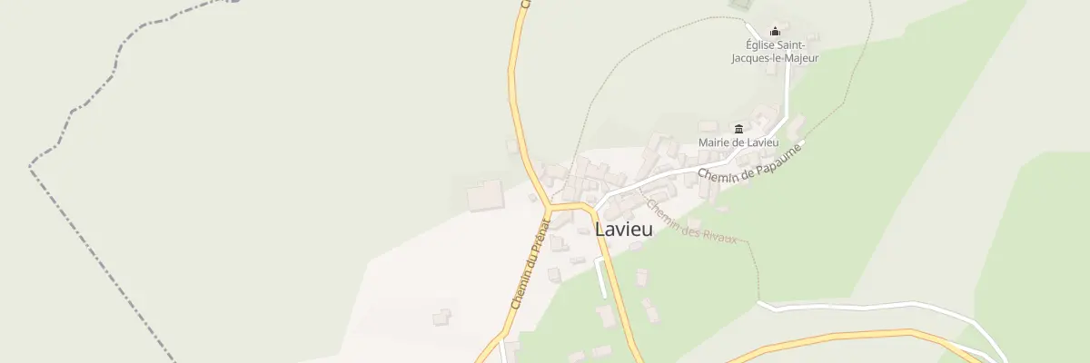Plan du 5028 Lavieu à Lavieu