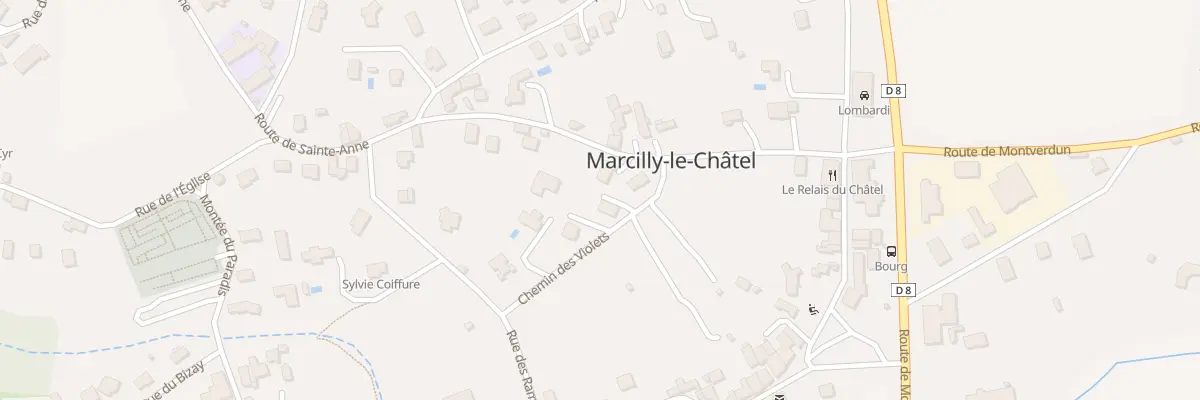 Plan du 78 Che des Violets à Marcilly-le-Châtel
