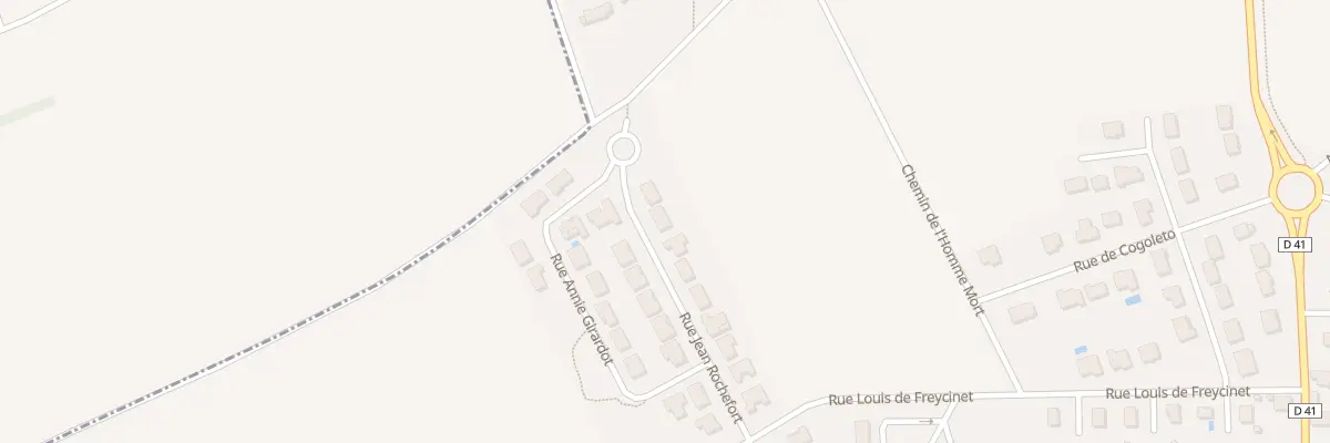 Plan du 16 Rue Jean Rochefort à Saint-André-les-Vergers