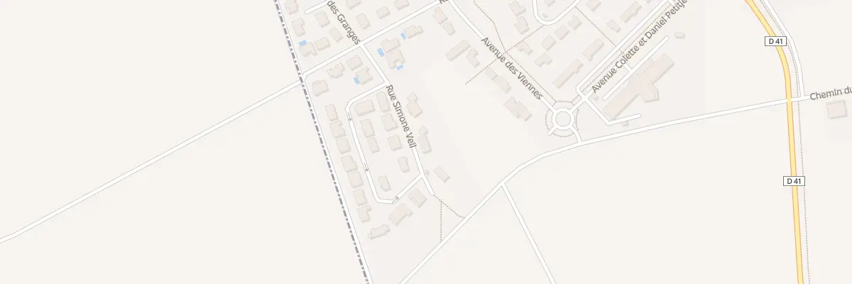 Plan du 5 Rue Simone Veil à Saint-André-les-Vergers