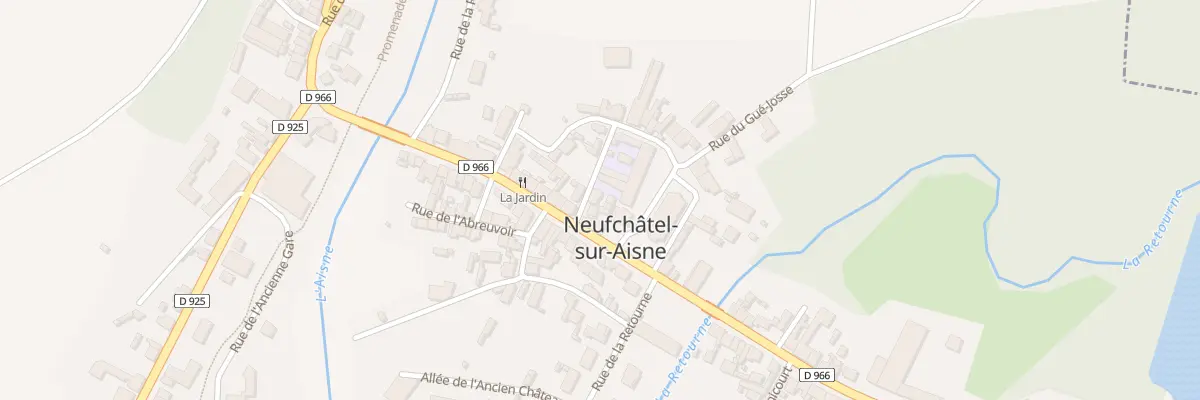 Plan du 2 Rue de l’Etape à Neufchâtel-sur-Aisne