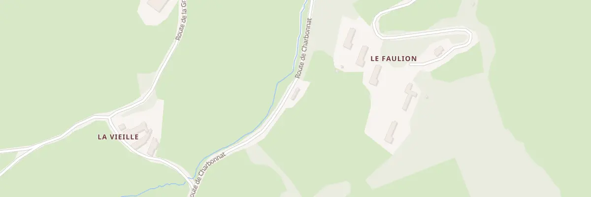Plan du 948 Rte de Charbonnat à Cuzy