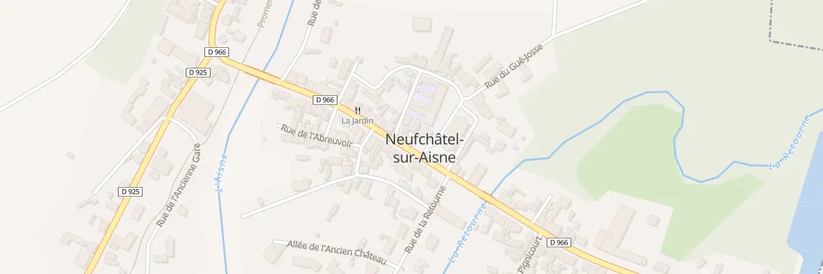 Plan du 2 Rue Principale à Neufchâtel-sur-Aisne