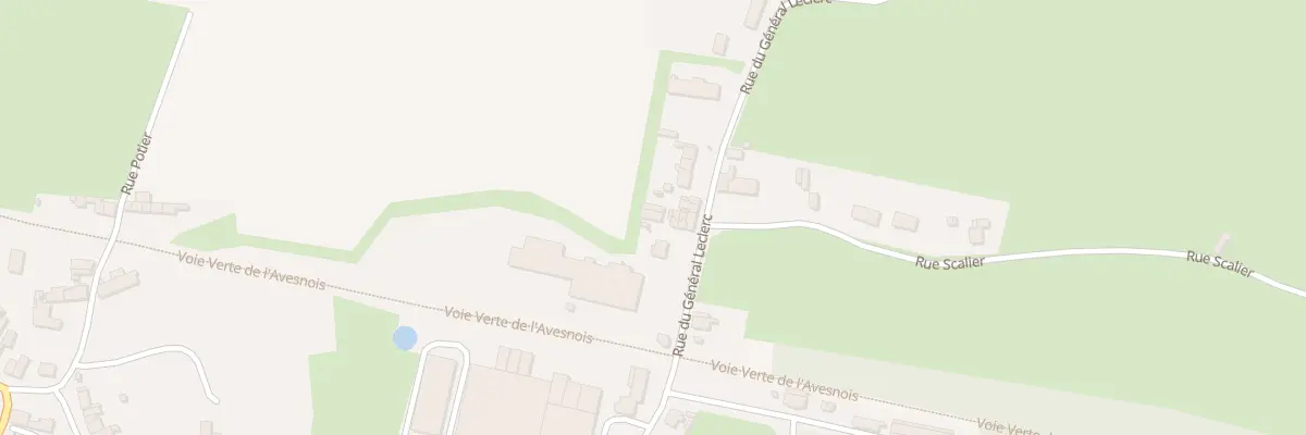 Plan du 19 Rue du Général Leclerc à Sars-Poteries