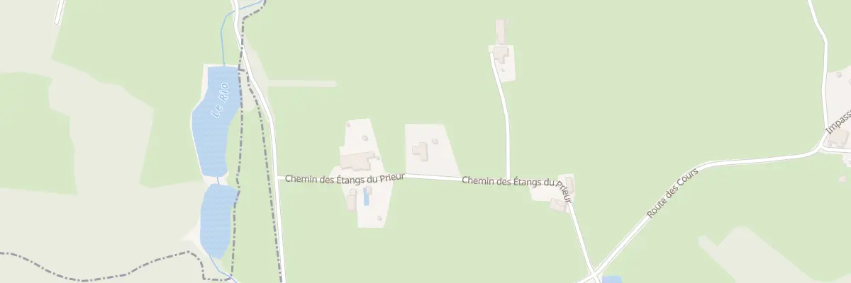 Plan du 6 Che des Etangs du Prieur à La Bénisson-Dieu