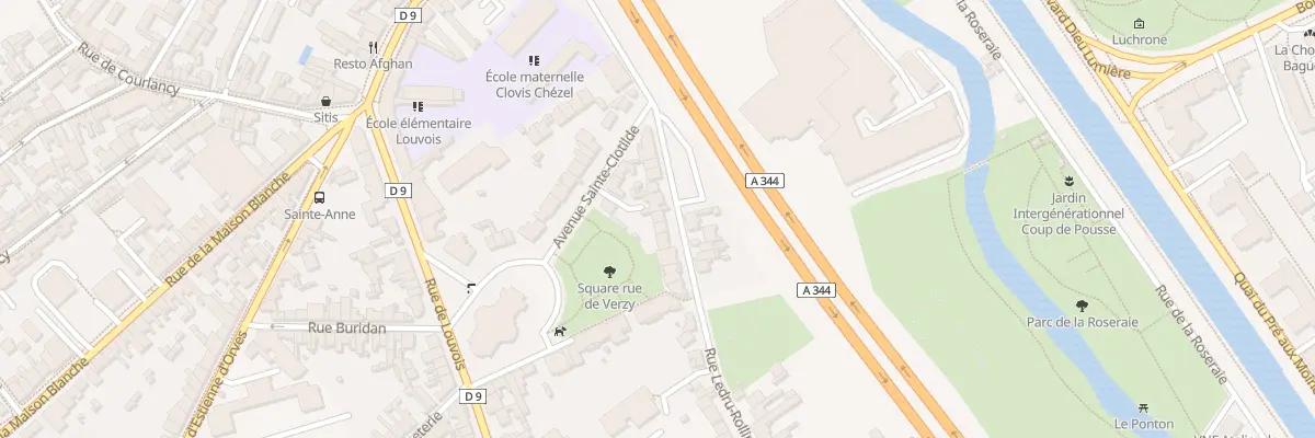 Plan du 58 Rue Ledru-Rollin à Reims