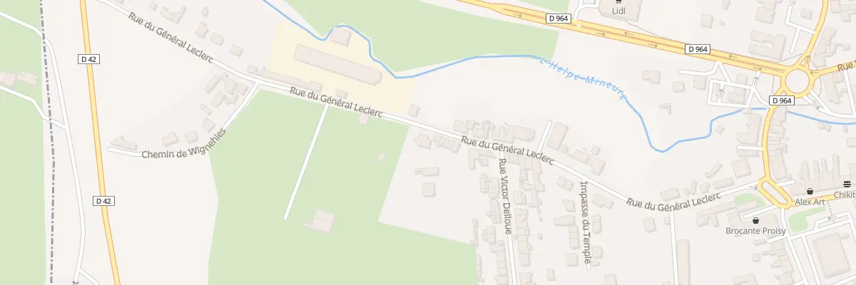 Plan du 45 Rue du Général Leclerc à Fourmies