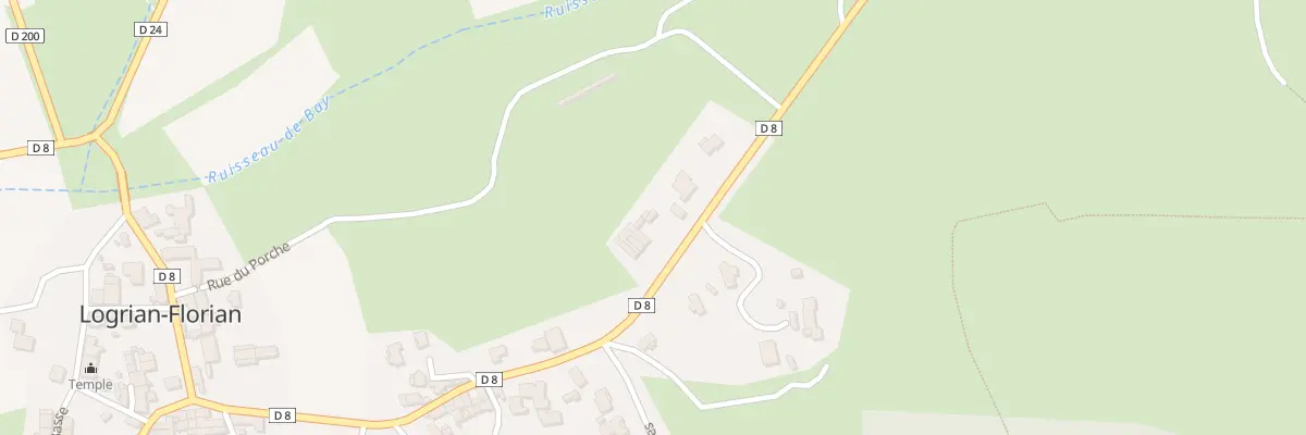 Plan du 5087 Brasseries à Logrian-Florian