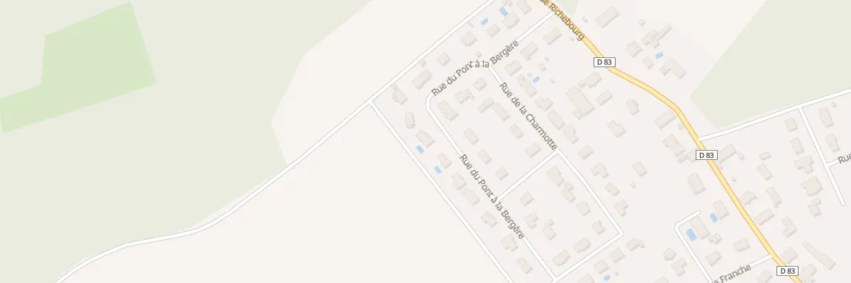 Plan du 18 Rue du Pont à la Bergère à Saint-Pouange