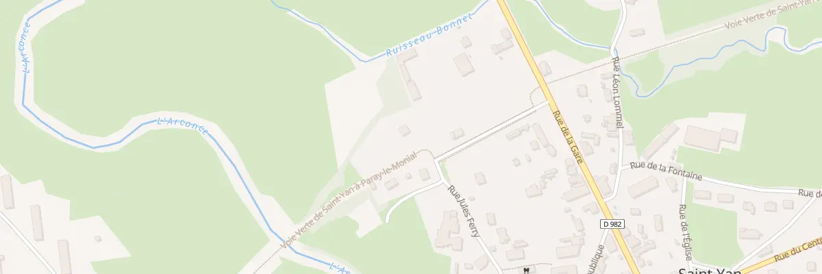 Plan du 2B Rue Jules Ferry à Saint-Yan