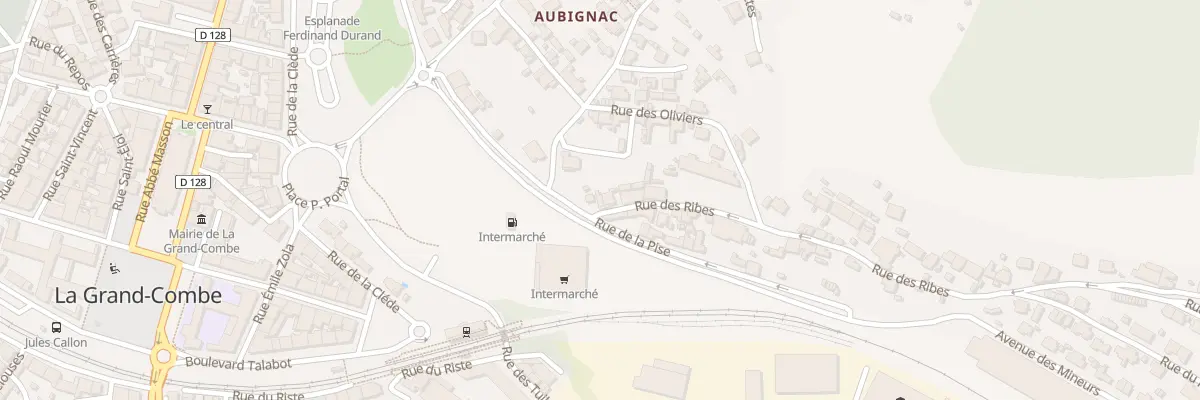 Plan du 1 Rue des Ribes à La Grand-Combe