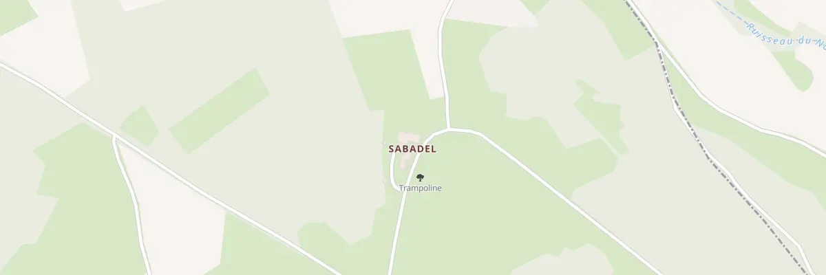 Plan du 6 Sabadel à Saint-Germain-Laprade