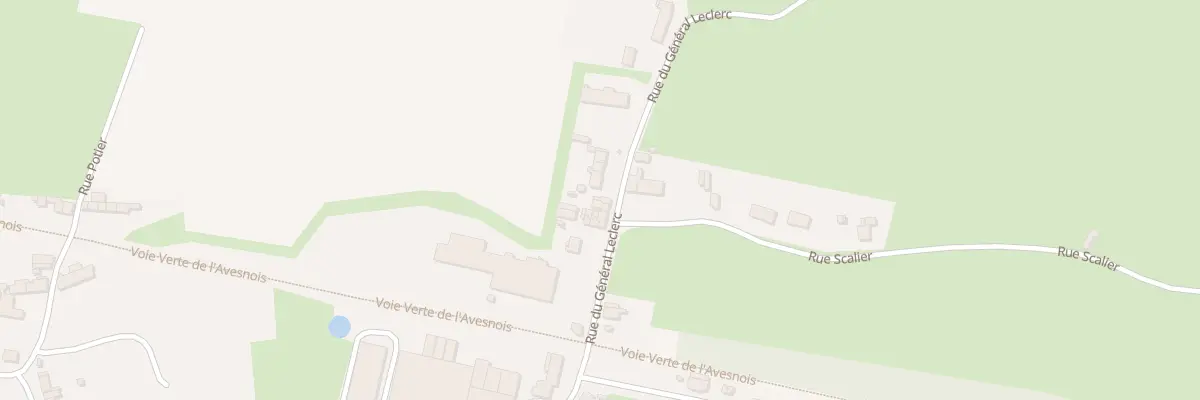 Plan du 23 Rue du Général Leclerc à Sars-Poteries