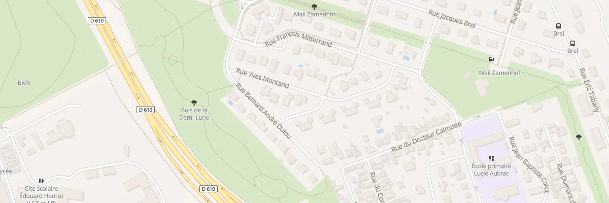 Plan du 1 Rue Théodore Monod à Sainte-Savine