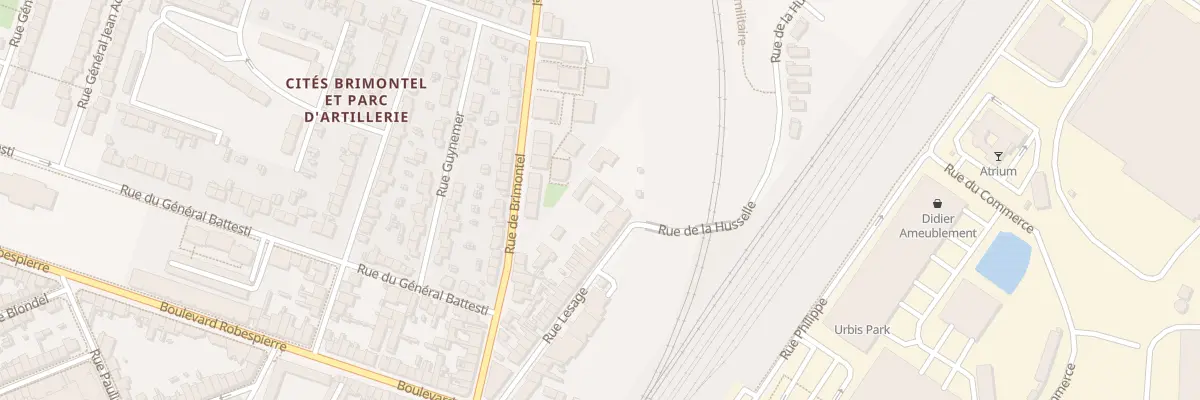 Plan du 171 Rue Lesage à Reims