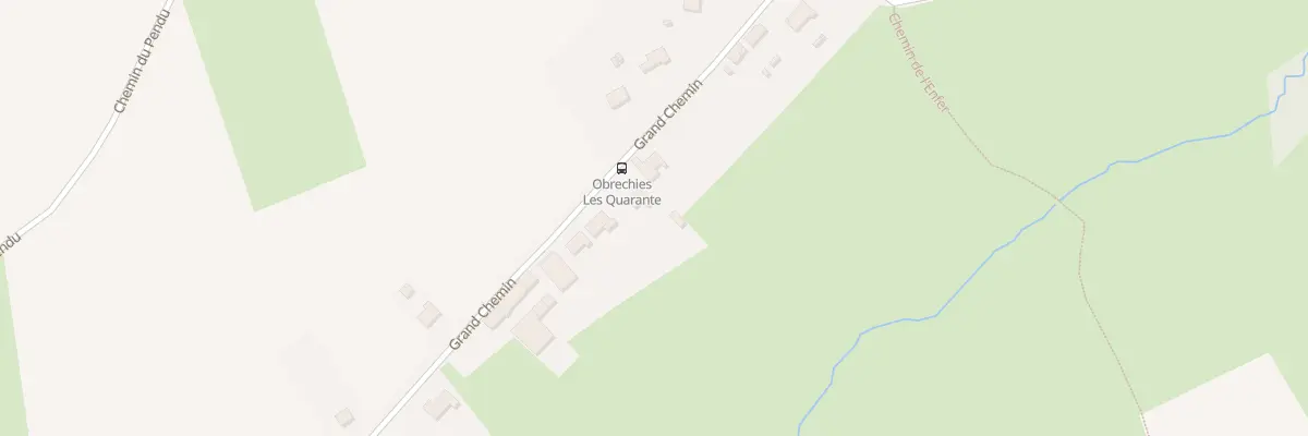 Plan du 700 Rue Grand Chemin à Obrechies