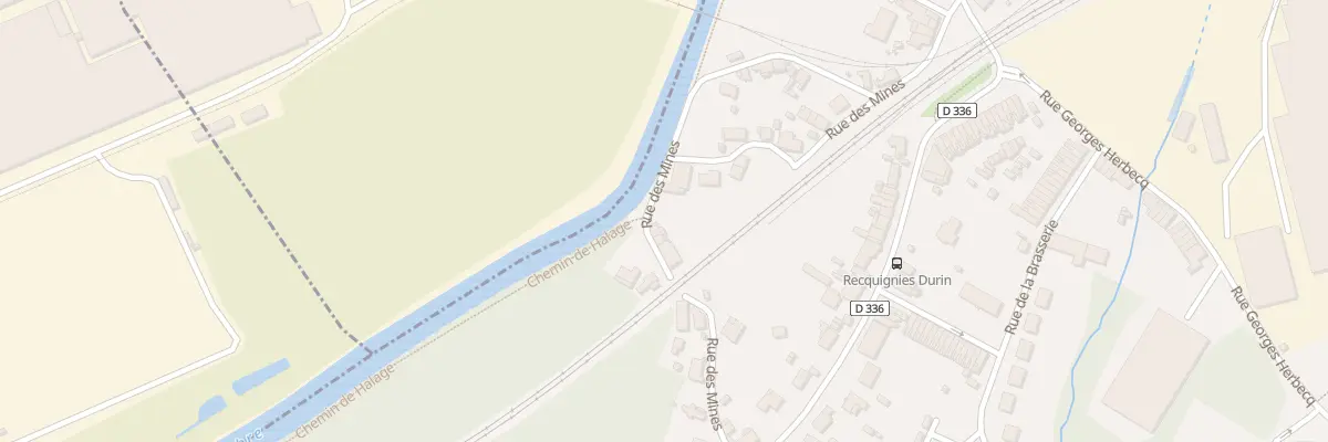 Plan du 23 Rue des Mines à Recquignies