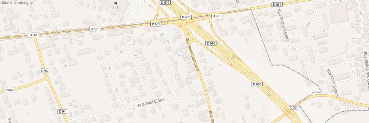 Plan du 27 Rue Henri Barbusse à La Rivière-de-Corps
