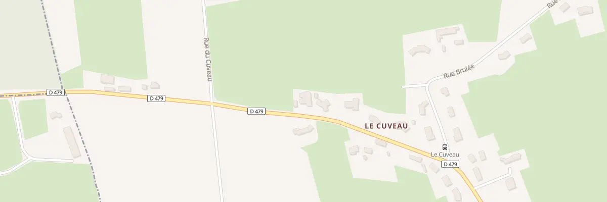 Plan du 2014 Rue du Chêne Couronne à Vitry-en-Charollais