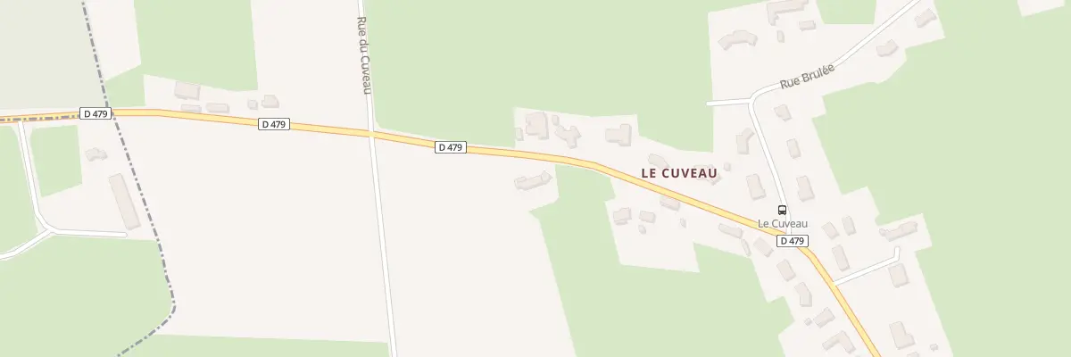 Plan du 5211 Le Cuveau à Vitry-en-Charollais