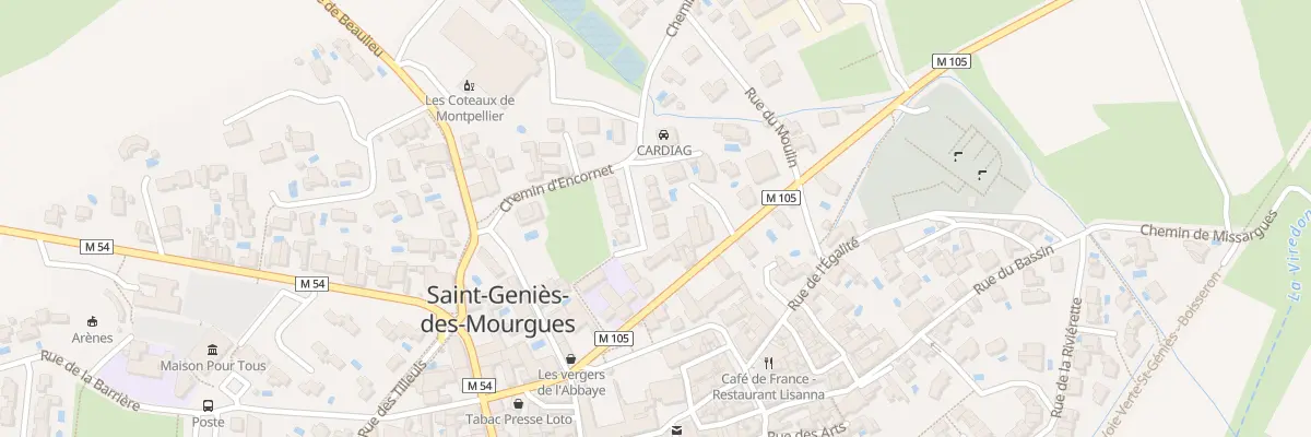 Plan du 47 Che des Ecoliers à Saint-Geniès-des-Mourgues