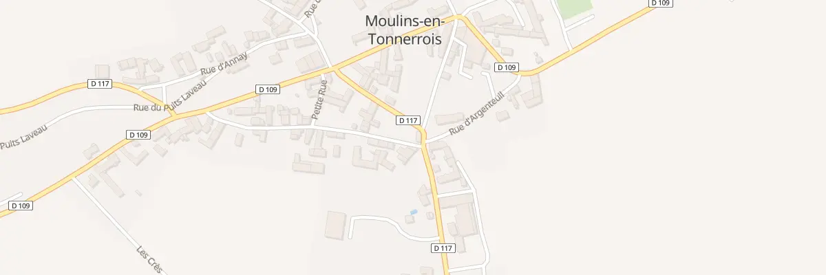 Plan du 4 Rue de Censy à Moulins-en-Tonnerrois