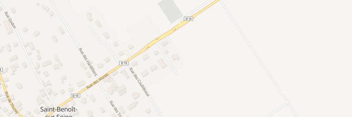 Plan du 1 Imp Saint Pierre à Saint-Benoît-sur-Seine