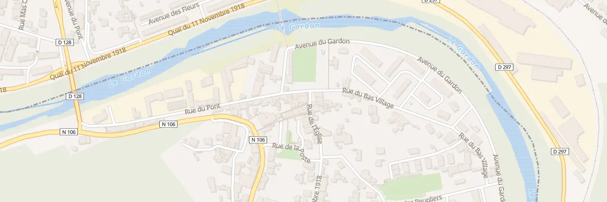 Plan du 4 Rue de l’Eglise aux Salles-du-Gardon