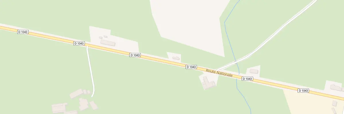 Plan du 34 Rte Nationale à Mondrepuis