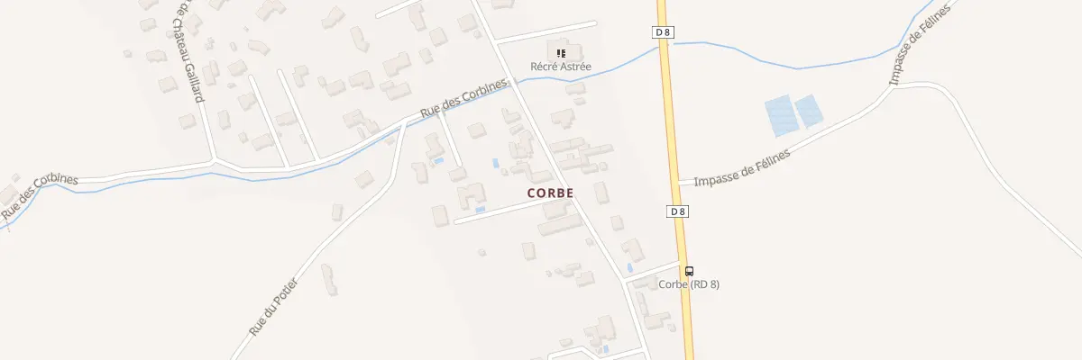 Plan du 576 Rue de Corbes à Marcilly-le-Châtel