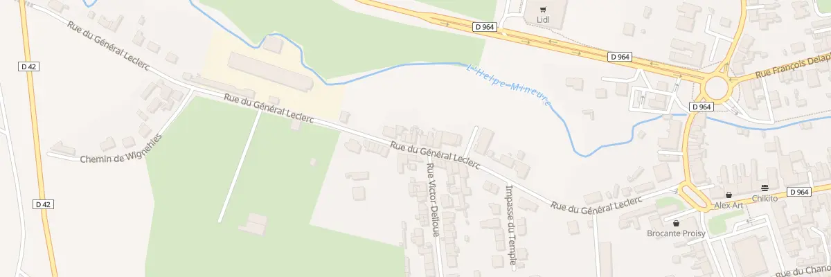 Plan du 32 Rue du Général Leclerc à Fourmies