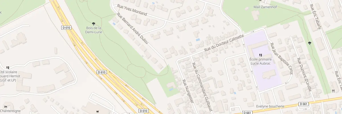Plan du 1 Rue du Docteur Calmette à Sainte-Savine