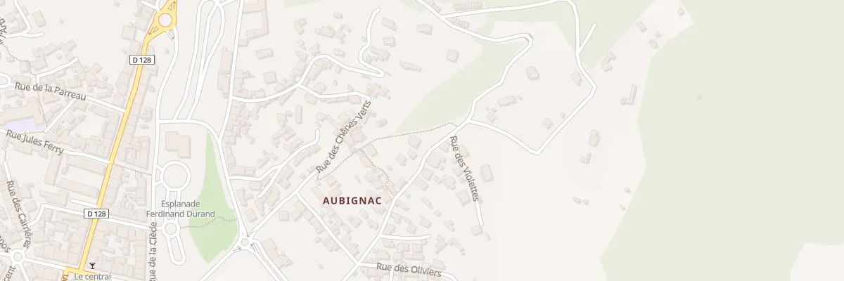 Plan du 17 Rue d’Aubignac à La Grand-Combe