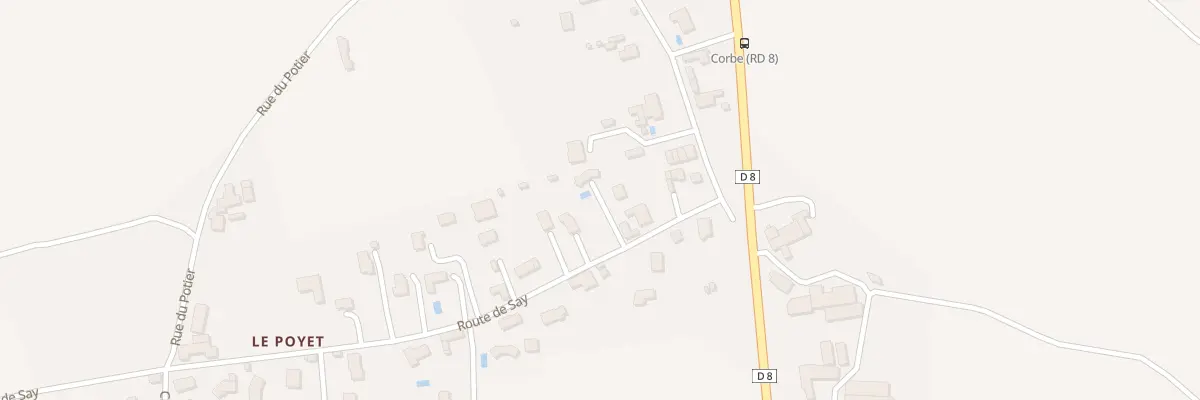 Plan du 84 Rte de Say à Marcilly-le-Châtel