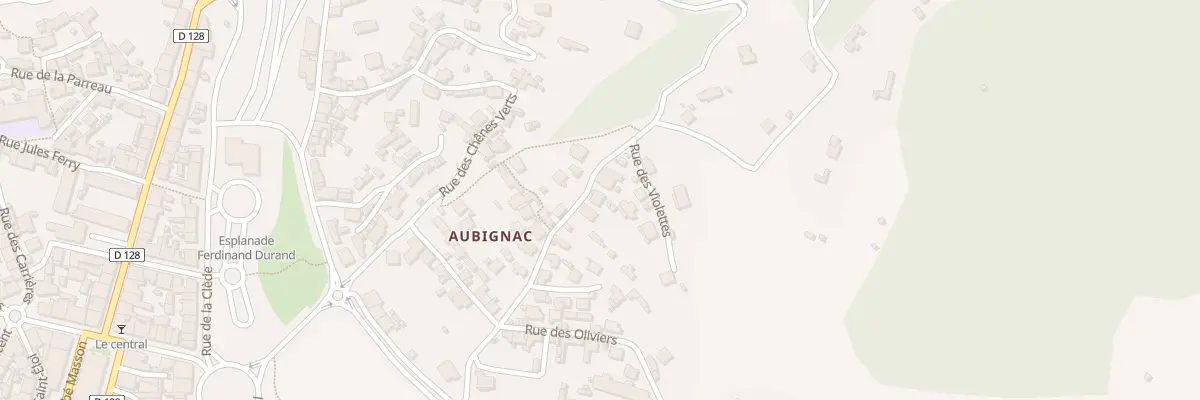 Plan du 10 Rue d’Aubignac à La Grand-Combe